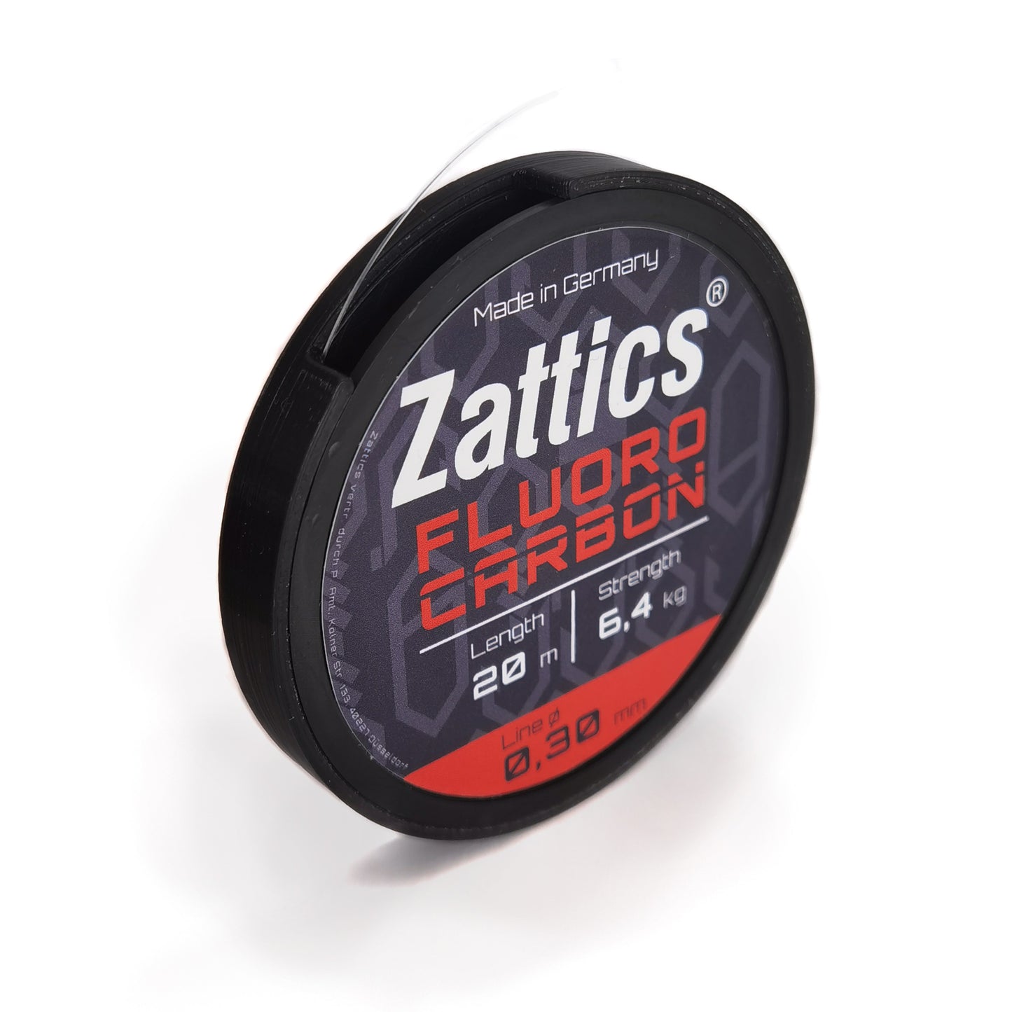 Fluocarbon Vorfach Schnur auf einer Spule