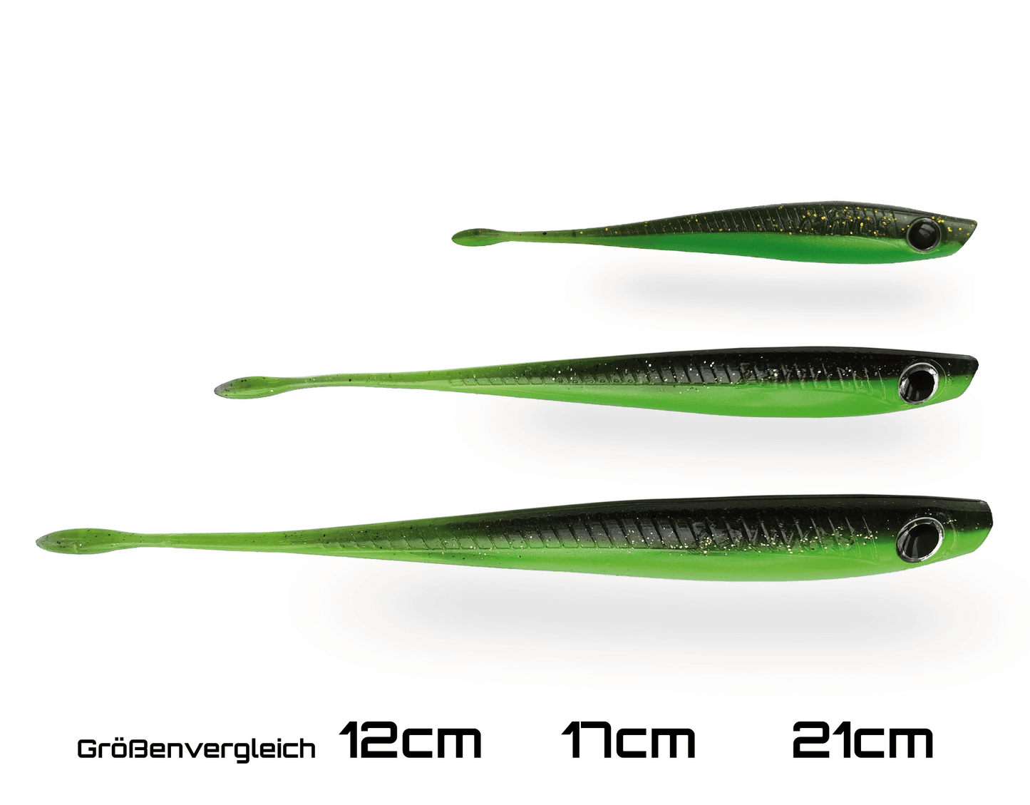 Zattics SIEK Pintail pelagisch Angelköder green pumpin chartreuse