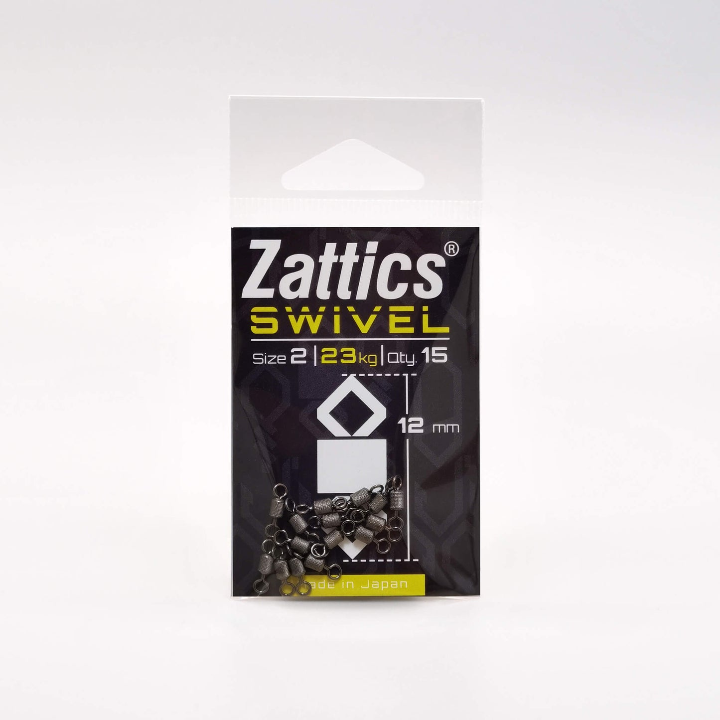 Wirbel und Karabiner für das Raubfsichangeln und für Vorfächer made in Japan