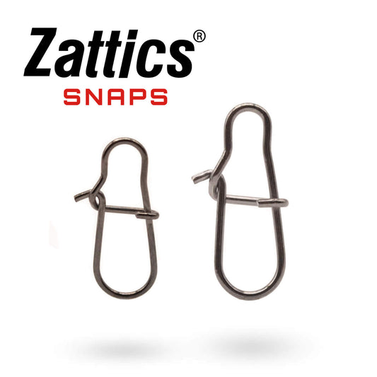 Terminal Tackle, Karabiner, Snaps für das Zanderangeln