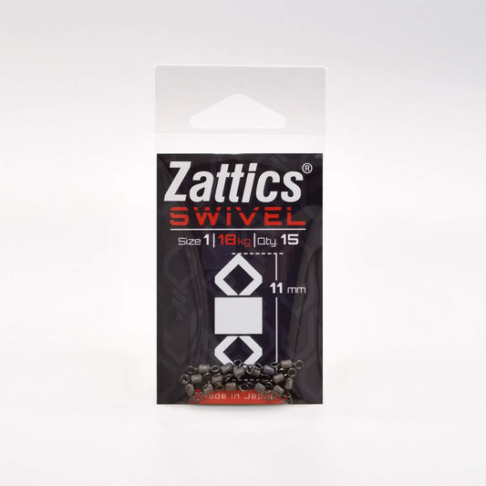 Wirbel und Karabiner für das Raubfsichangeln und für Vorfächer made in Japan