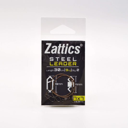 Fertig gebundenes Stahlvorfach in 7x7 für das Zanderangeln